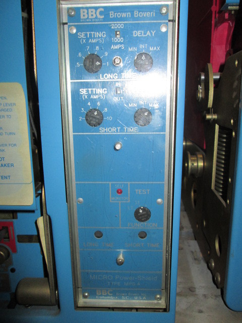 2000 Amps, Brown Boveri, LK-20, electrically operated, manually operated, drawout - Image 7