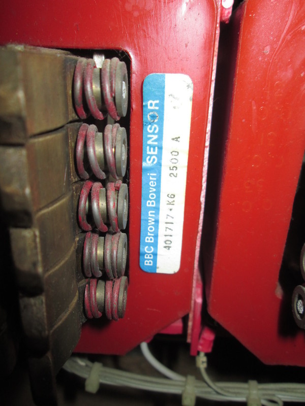 2500 Amps, Brown Boveri, LK-25, manually operated, drawout - Image 4