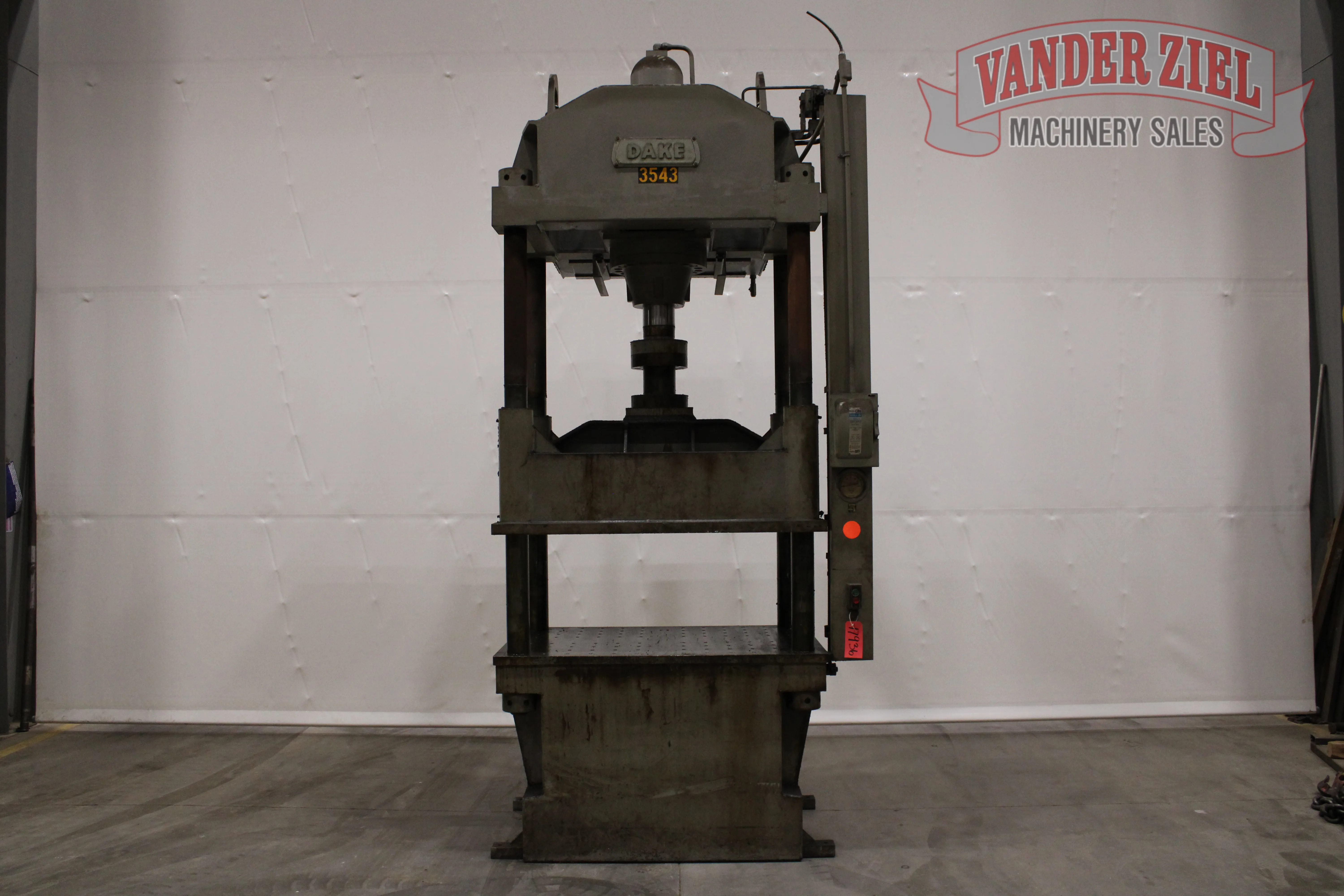 150 Ton, Dake Four-Post Press - Image 1