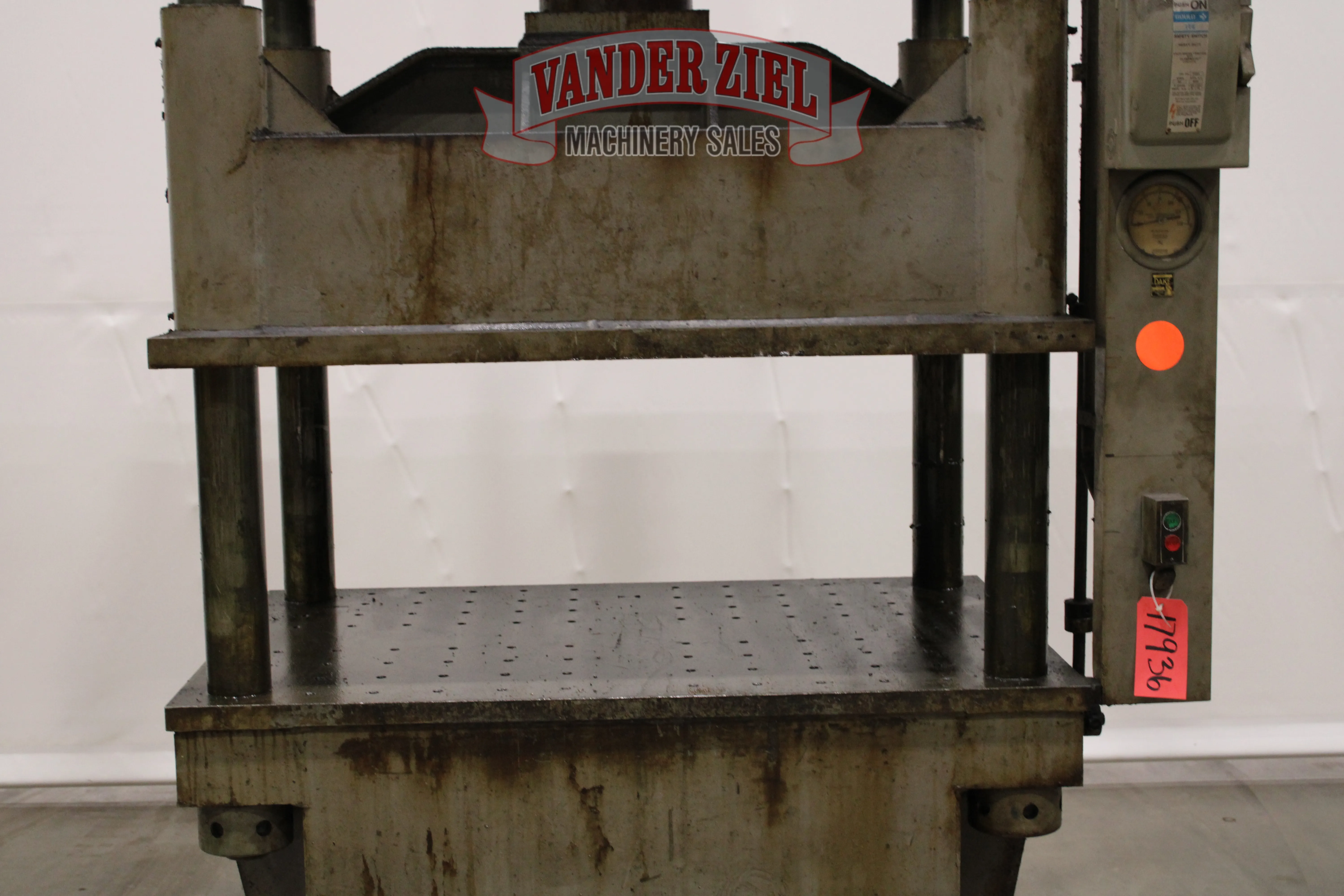 150 Ton, Dake Four-Post Press - Image 3