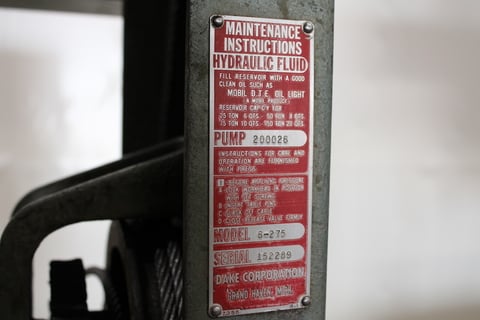 Dake H-Frame Press (2 available) - Image 3