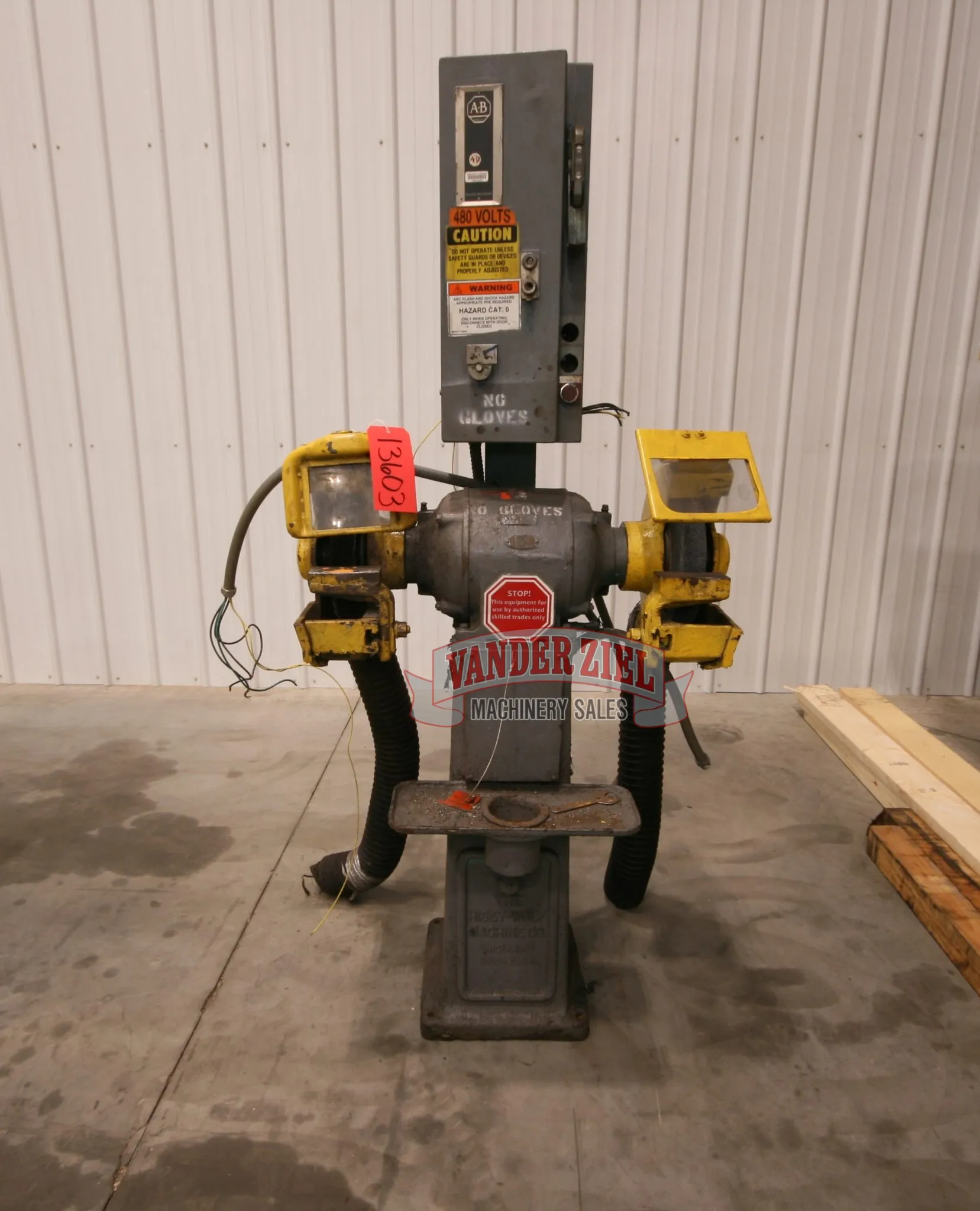 10" Hisey Wolf Double End Grinder - Image 1
