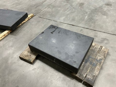 18" x 2 4" x 4" Granite Surface Combustion Plate - Image 2