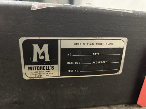 18" x 2 4" x 4" Granite Surface Combustion Plate - Image 4