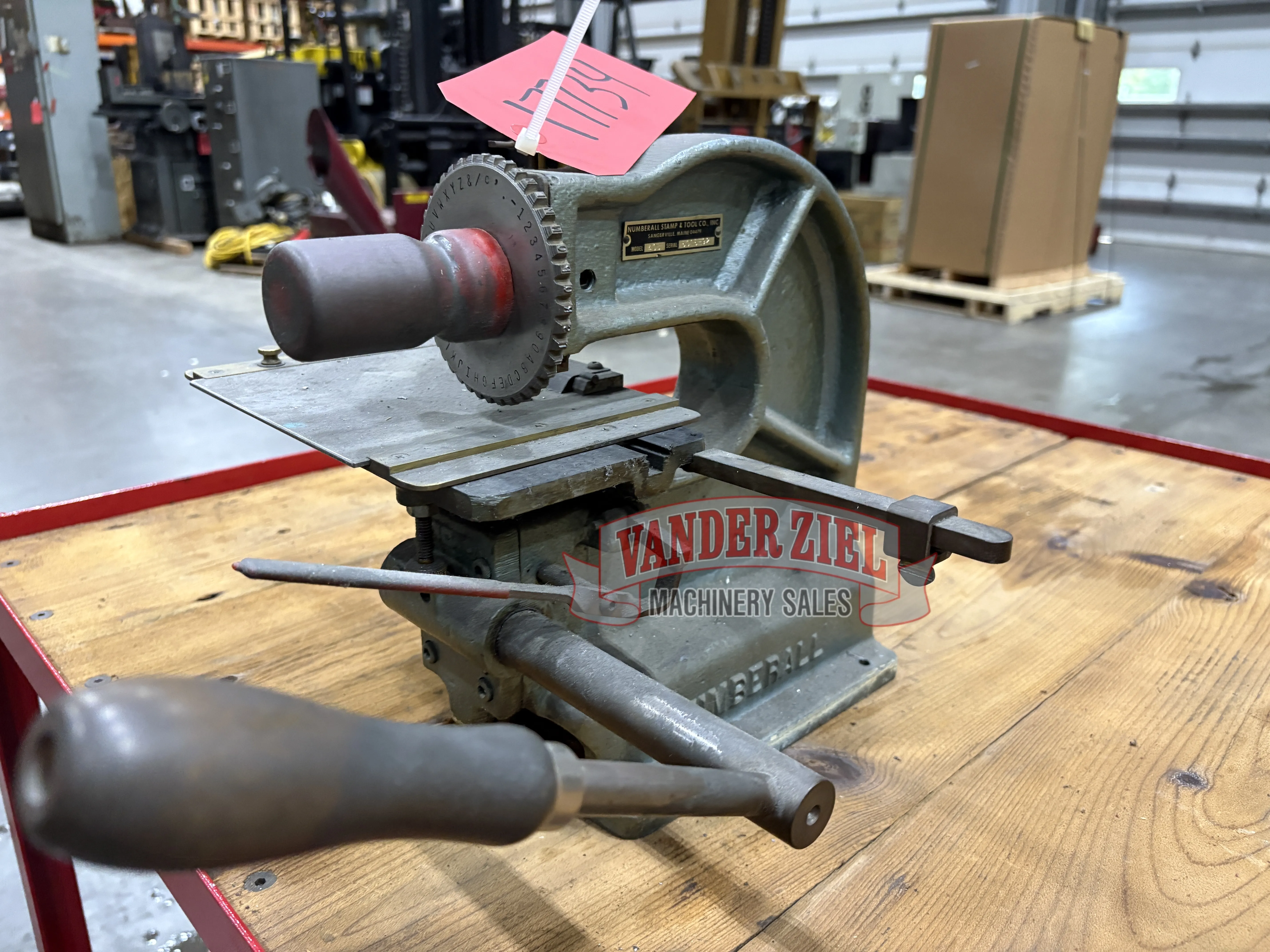 Numberall #40B, Number Stamping Machine - Image 1