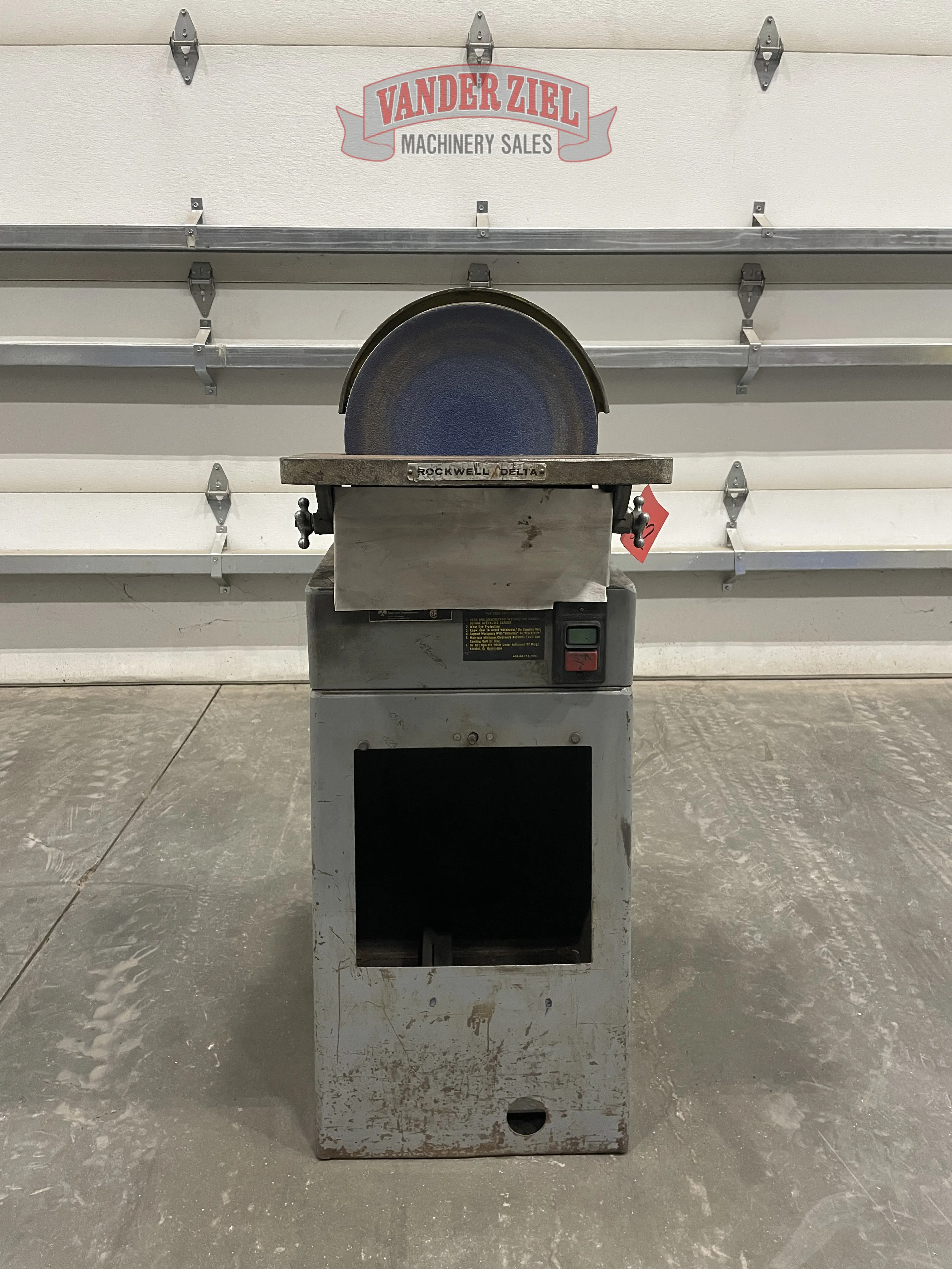 12" Rockwell Delta #31-122, Disc Sander - Image 2