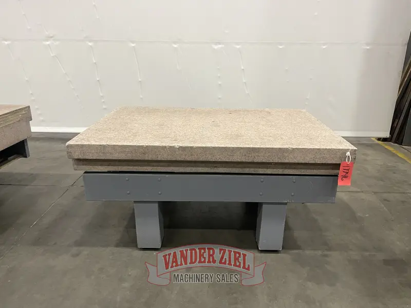 4 8" x 72" x 8" Pink Granite Surface Combustion Plate - Image 1