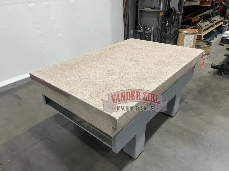 4 8" x 72" x 8" Pink Granite Surface Combustion Plate - Image 2