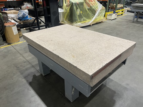 4 8" x 72" x 8" Pink Granite Surface Combustion Plate - Image 5
