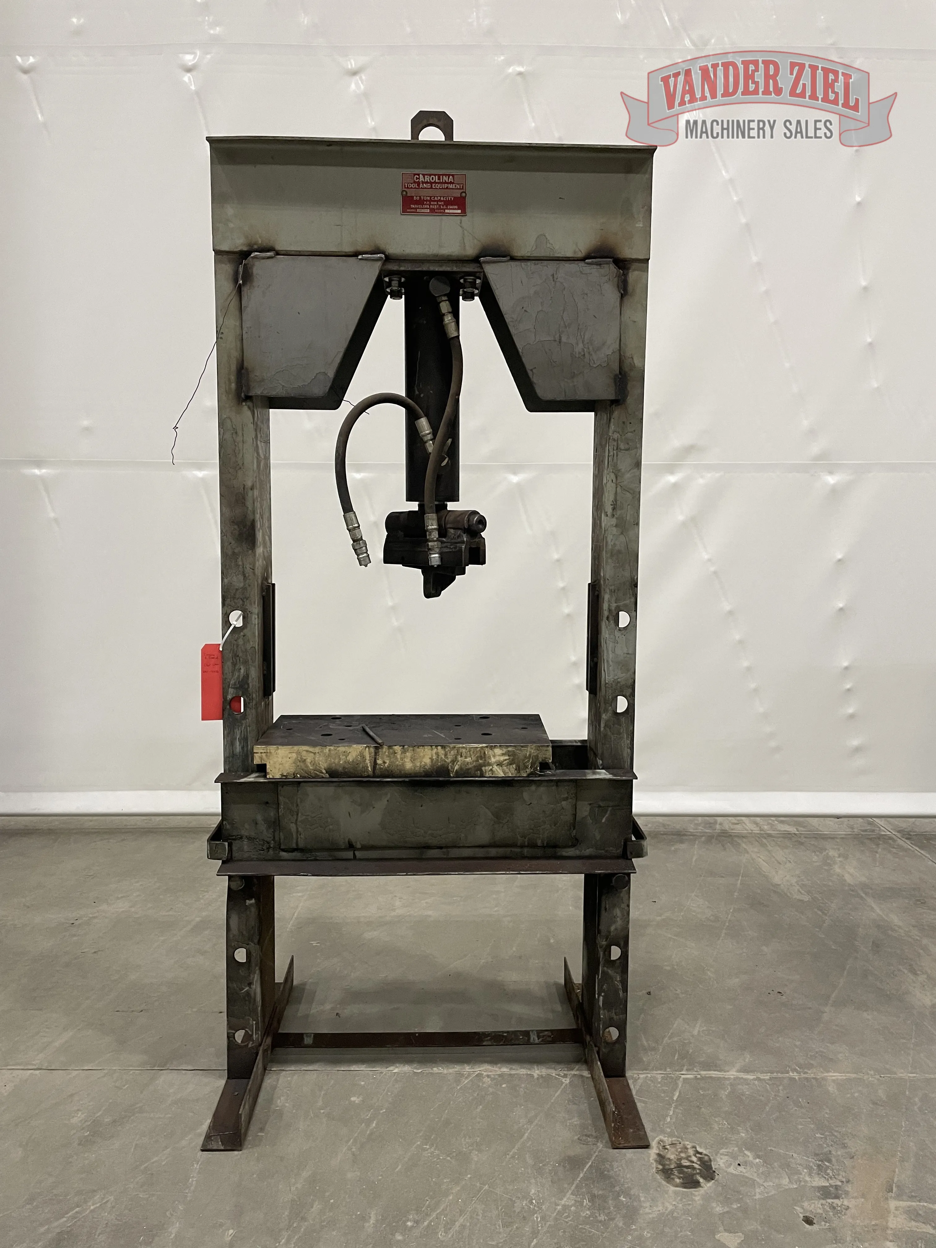 50 Ton, Carolina #CBP-1200, H-Frame Press - Image 1