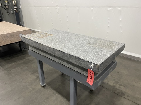 3 6" x 48" x 6" Starrett Granite Surface Combustion Plate - Image 3
