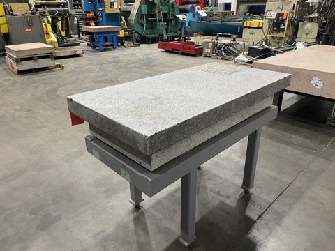 3 6" x 48" x 6" Starrett Granite Surface Combustion Plate - Image 4