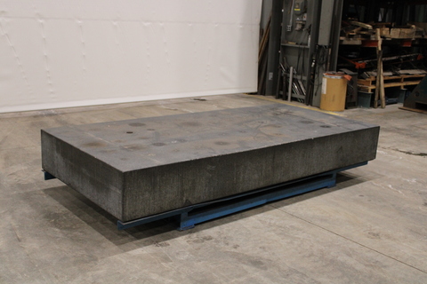 55" x 120" x 14" Surface Combustion Plate / Layout Table - Image 2