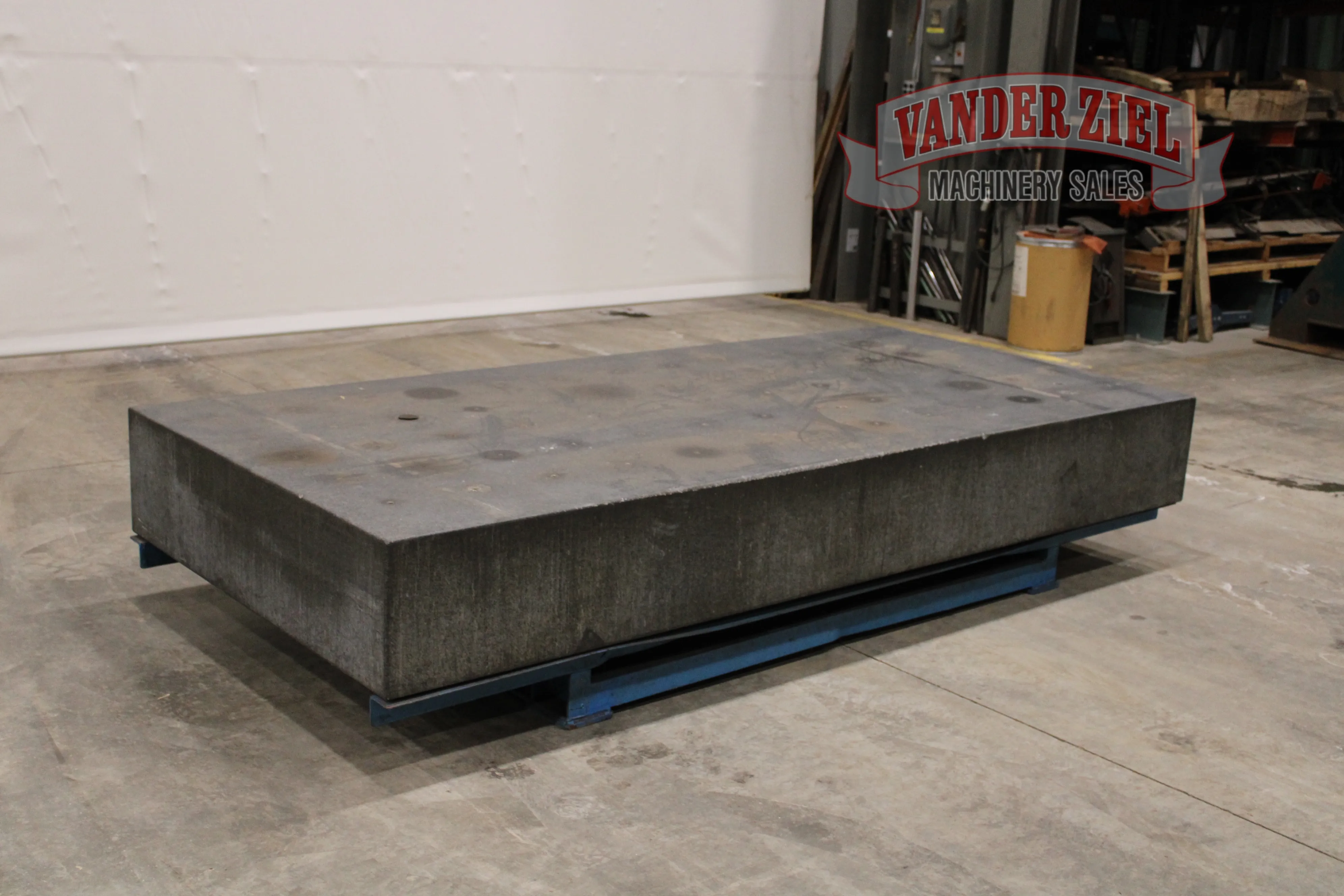 55" x 120" x 14" Surface Combustion Plate / Layout Table - Image 2