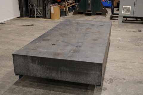 55" x 120" x 14" Surface Combustion Plate / Layout Table - Image 3
