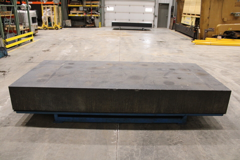 55" x 120" x 14" Surface Combustion Plate / Layout Table - Image 4