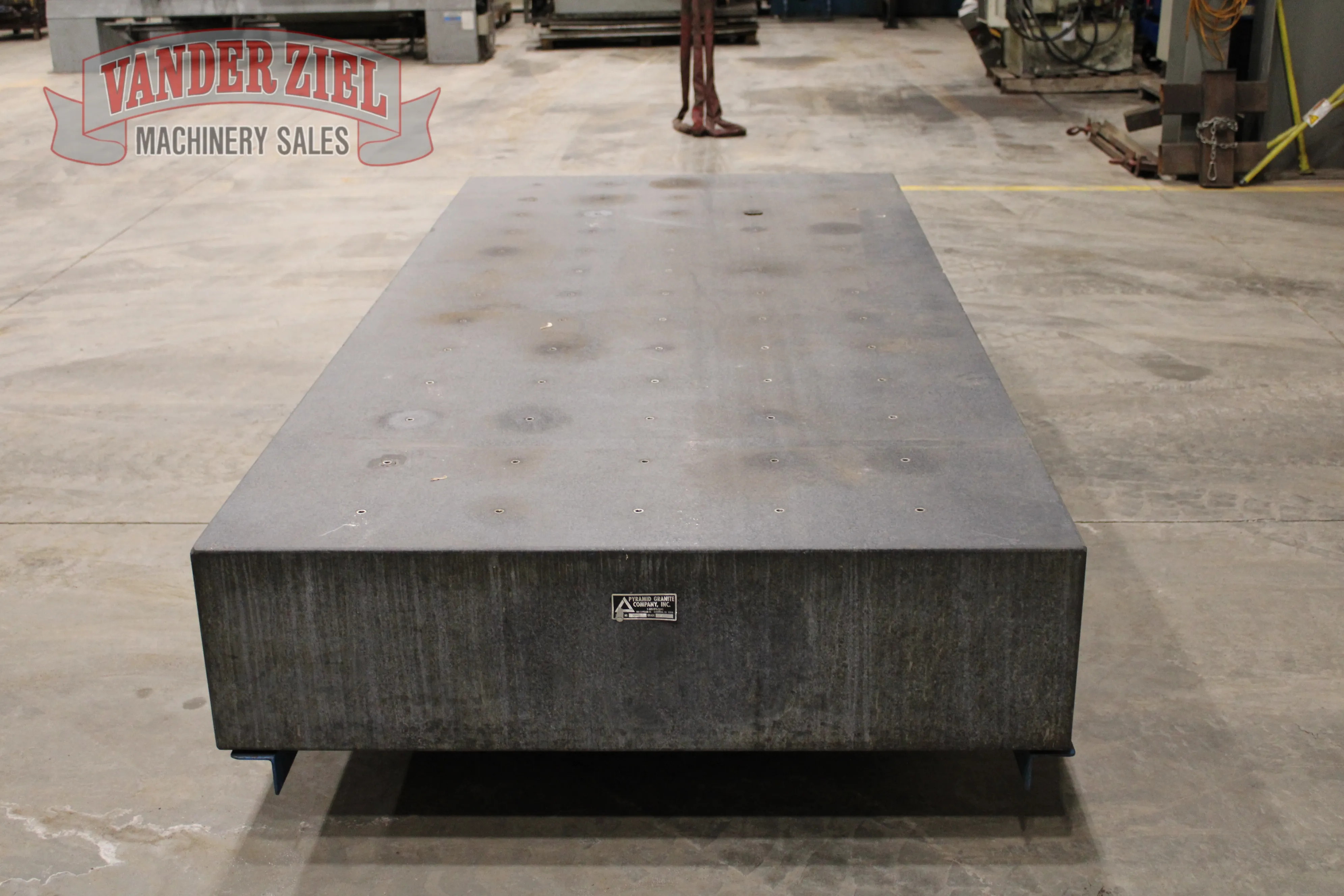 55" x 120" x 14" Surface Combustion Plate / Layout Table - Image 5