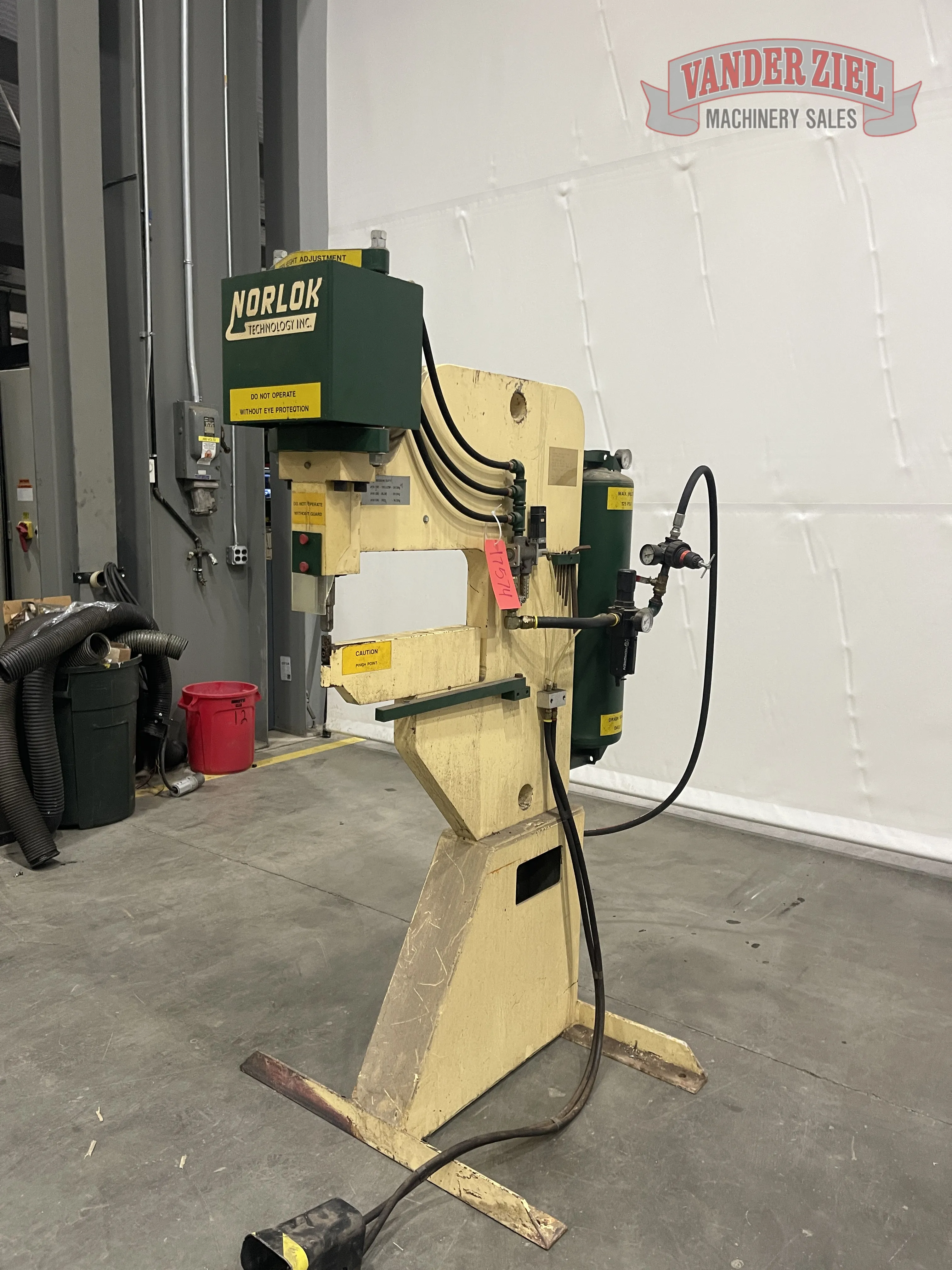 Sure-Lok #MDSL-18-2, Clinching Machine, Pneumatic, 1996 - Image 3