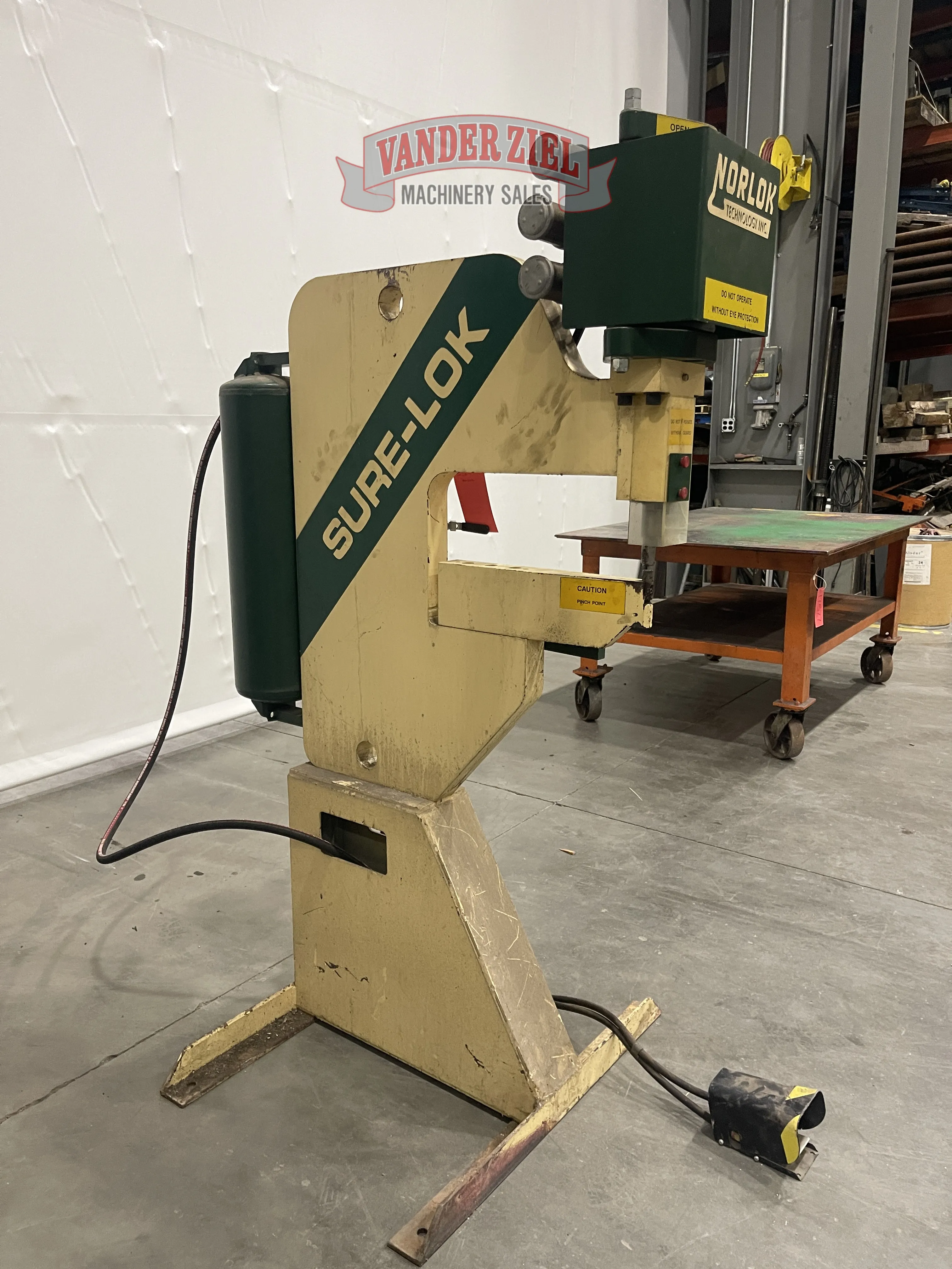 Sure-Lok #MDSL-18-2, Clinching Machine, Pneumatic, 1996 - Image 4
