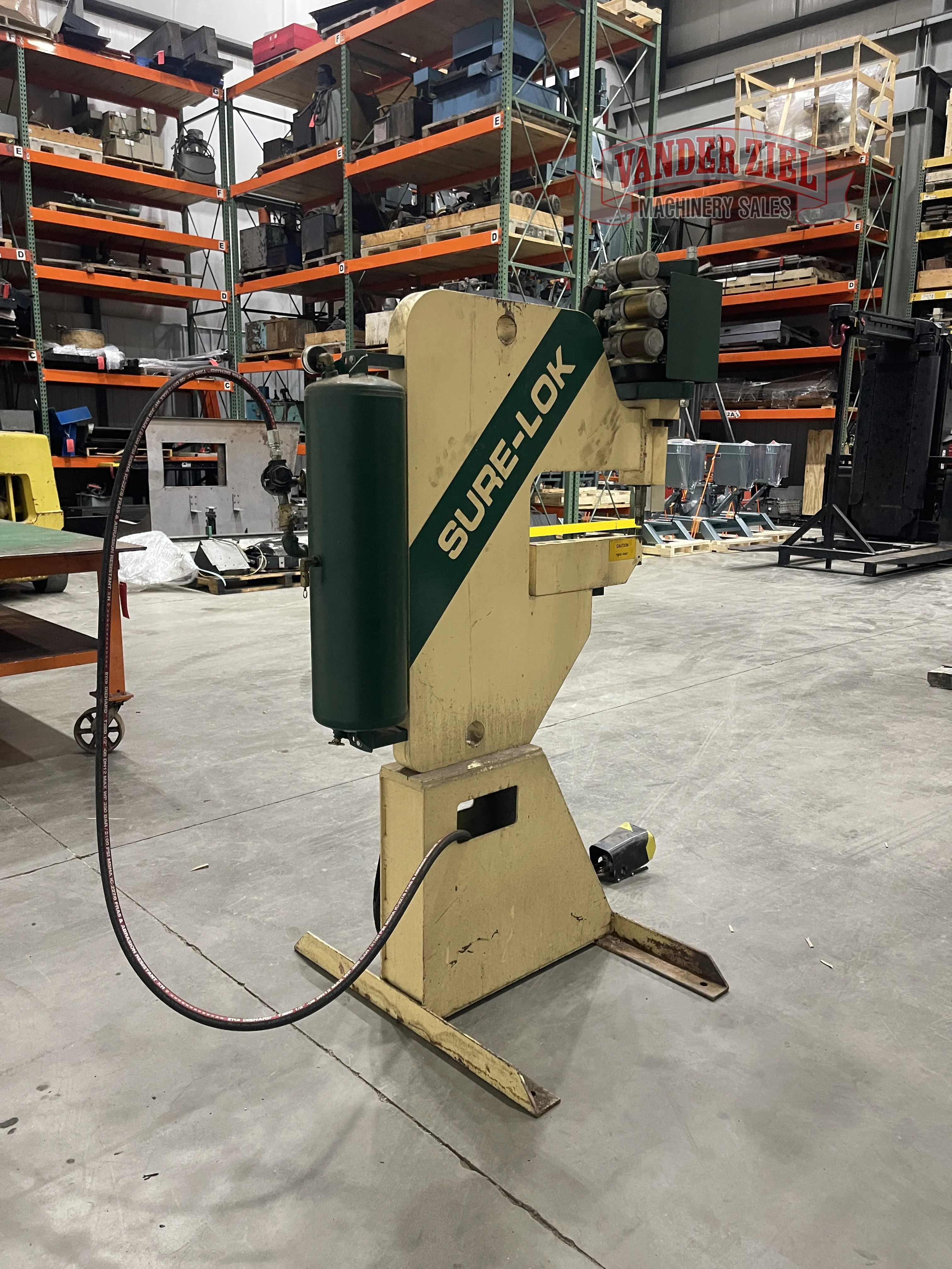 Sure-Lok #MDSL-18-2, Clinching Machine, Pneumatic, 1996 - Image 5
