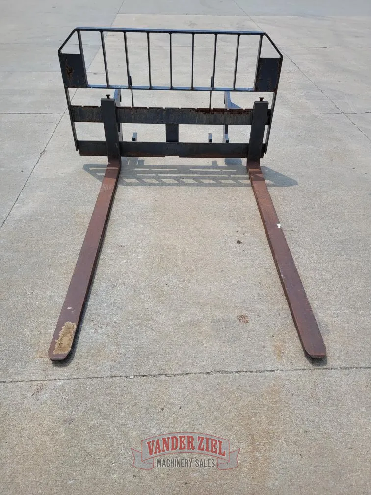 5' Fork Attachment, 42" Forks, 34.75" x 12.5" Pin Spacing - Image 1