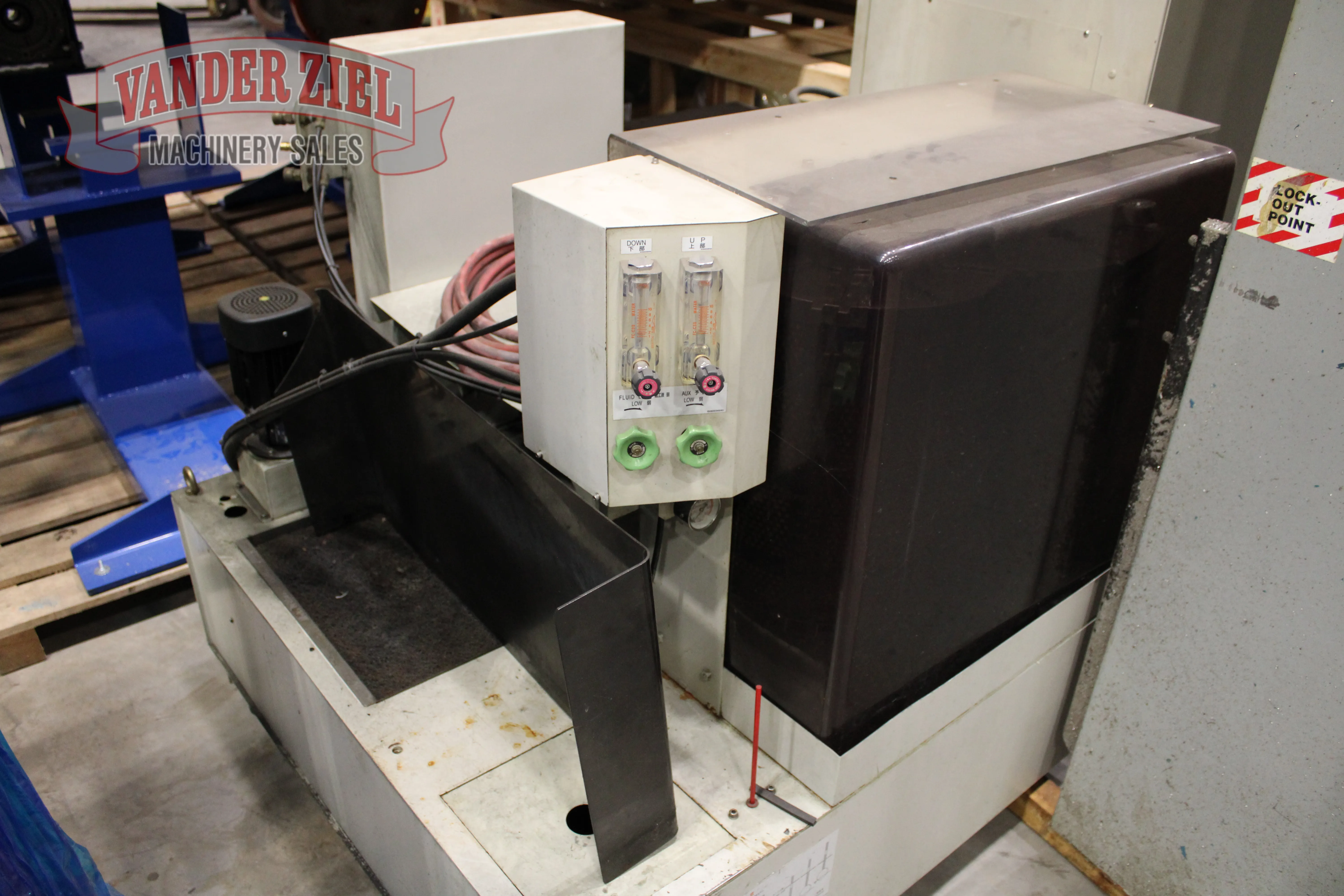 Mitsubishi #RA90, CNC Wire Electrical Discharge Machine, Mitsubishi RAS-1 CNC Control - Image 10