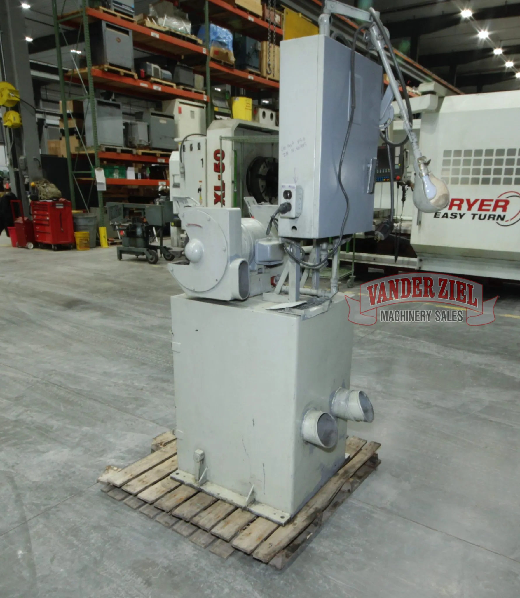 8" Setco #SPL, Double End Pedestal Grinder, 1 HP, 1800 RPM, 460 V., 3 Ph. - Image 6