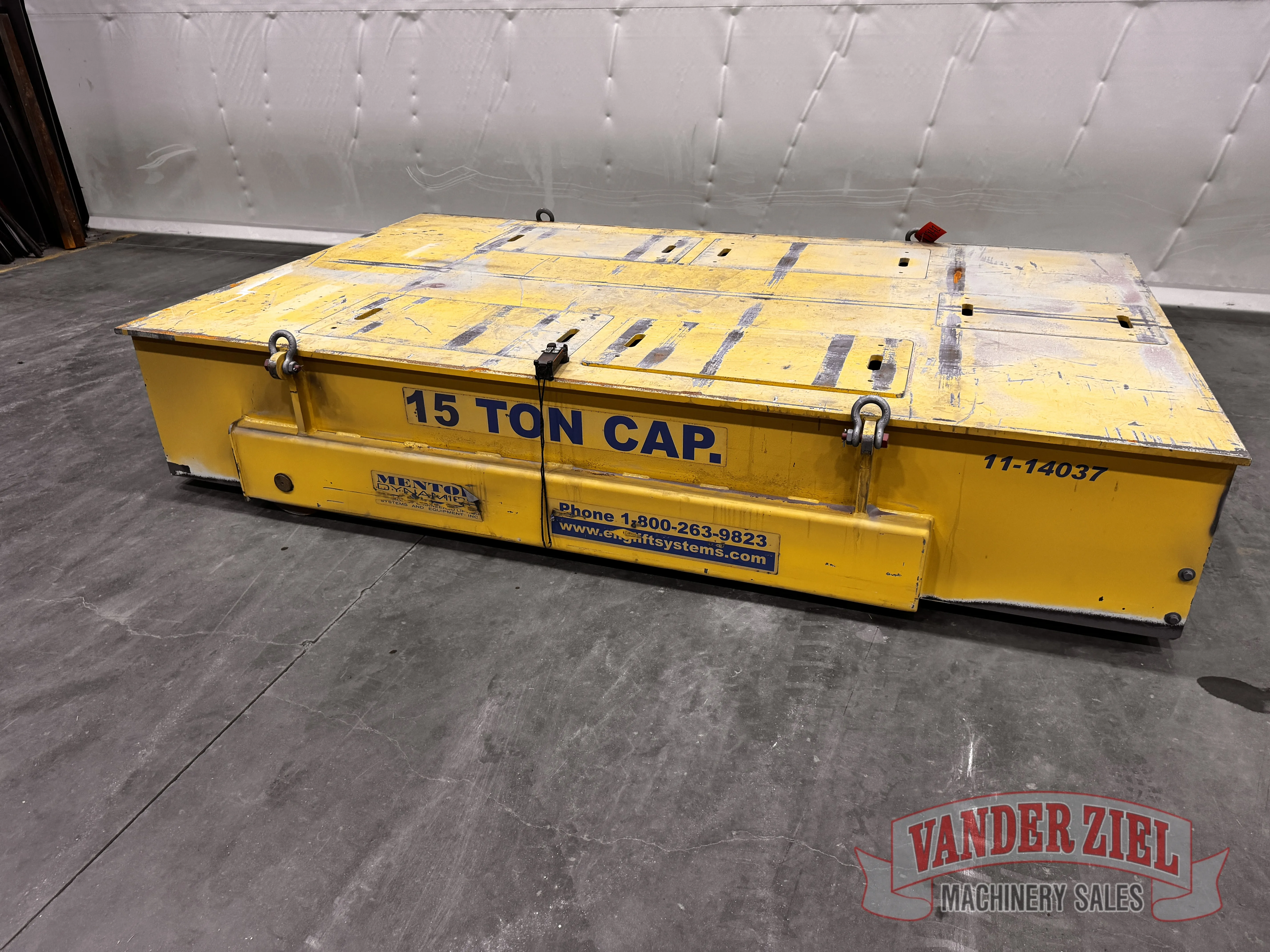 30,000 lb. Engineered Lifting Systems #TCS-30000-10-16, Die Transfer Cart - Image 1