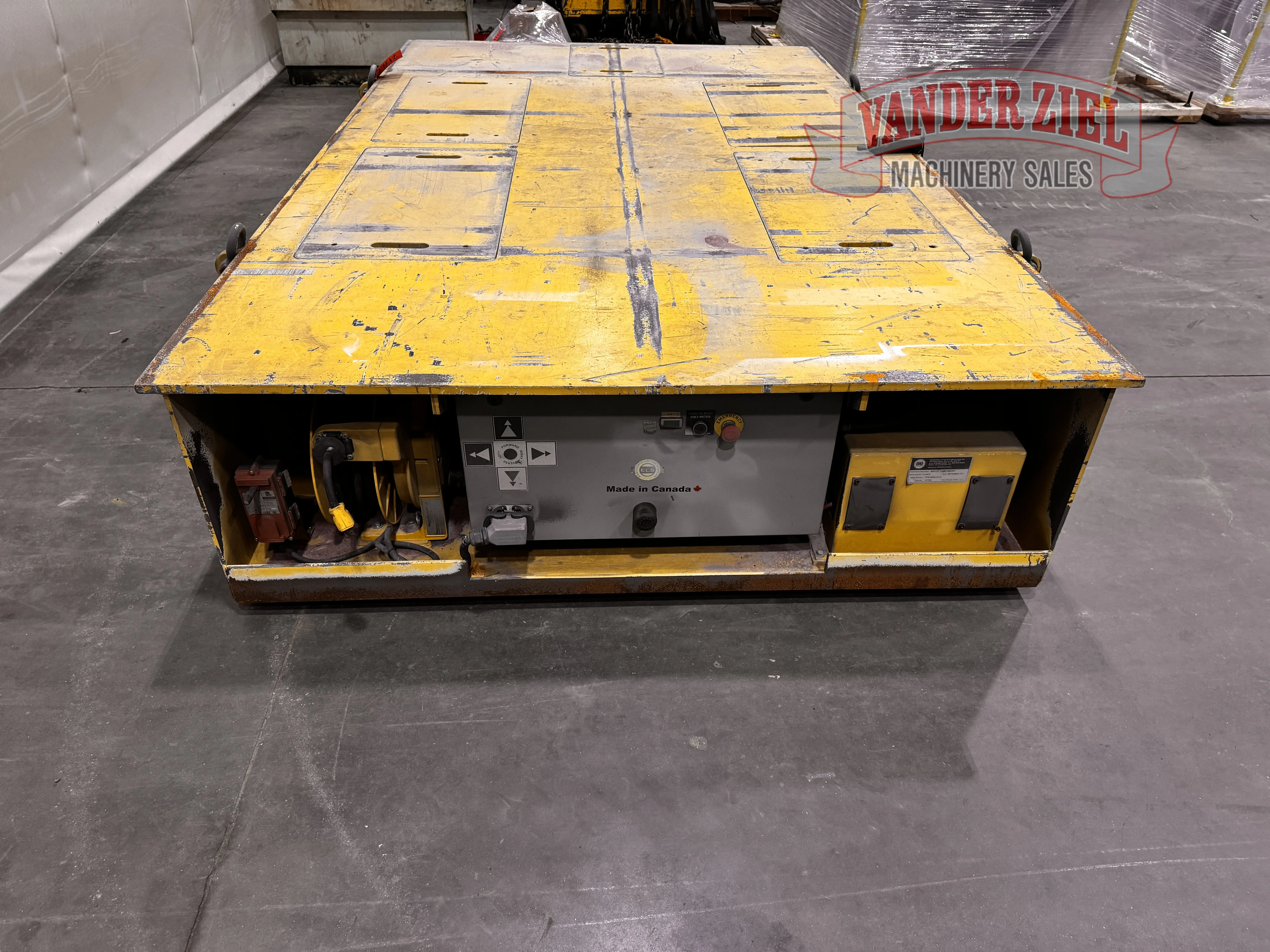 30,000 lb. Engineered Lifting Systems #TCS-30000-10-16, Die Transfer Cart - Image 3