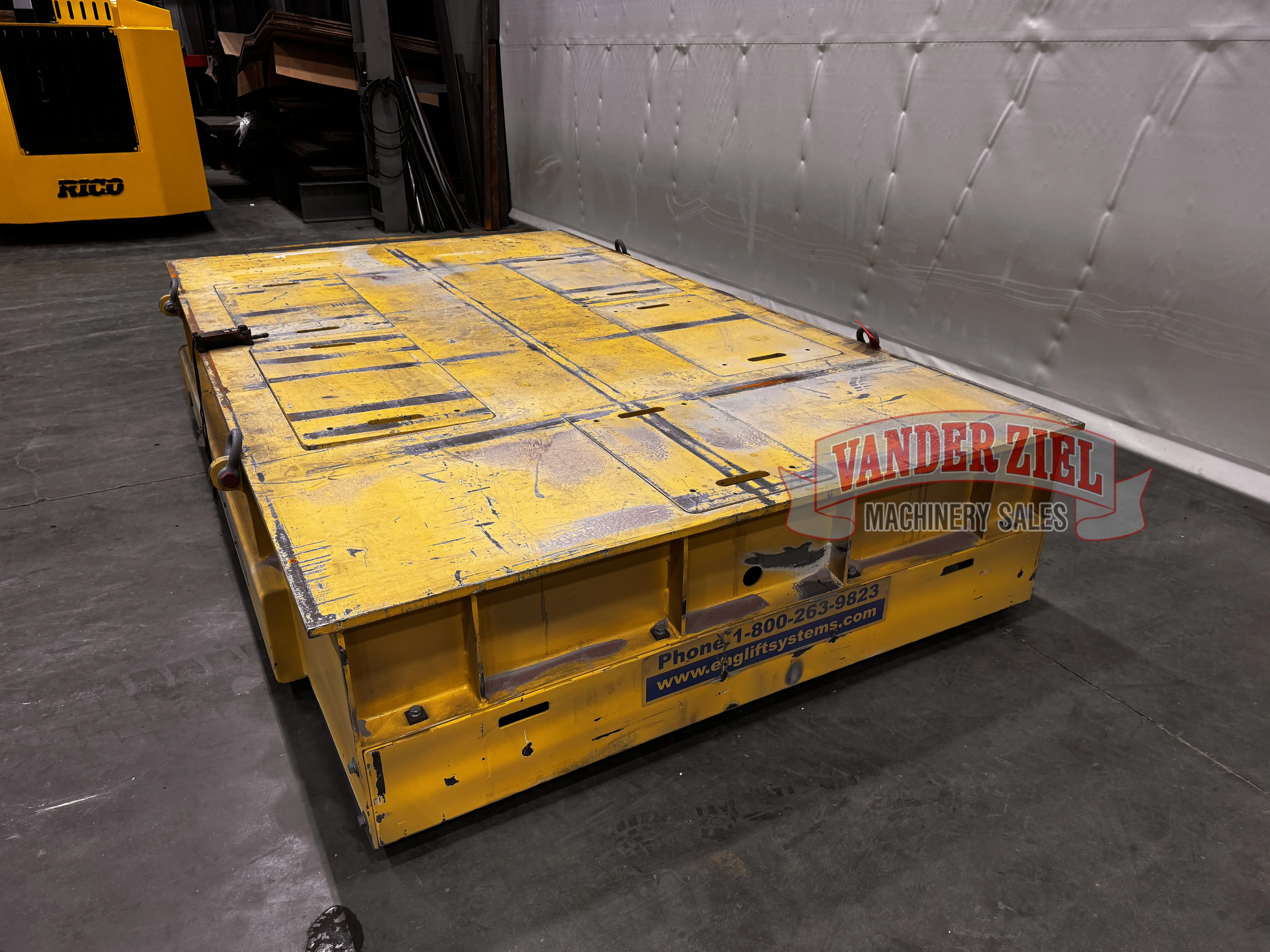 30,000 lb. Engineered Lifting Systems #TCS-30000-10-16, Die Transfer Cart - Image 5