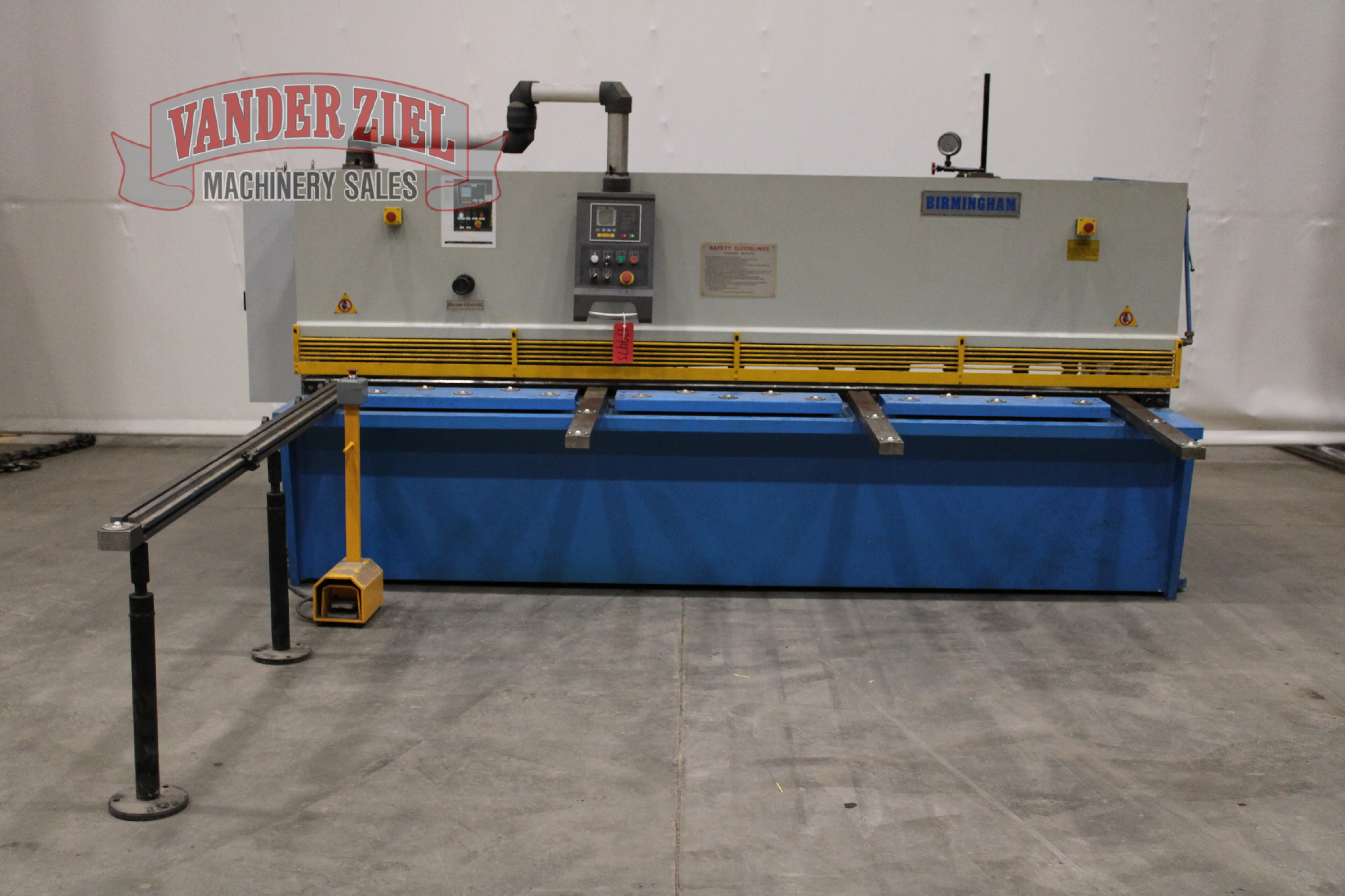 1/4" x 10' Birmingham #H-1035-C, Power Squaring Shear, 24" Backgauge, 10 HP, 2016 - Image 1