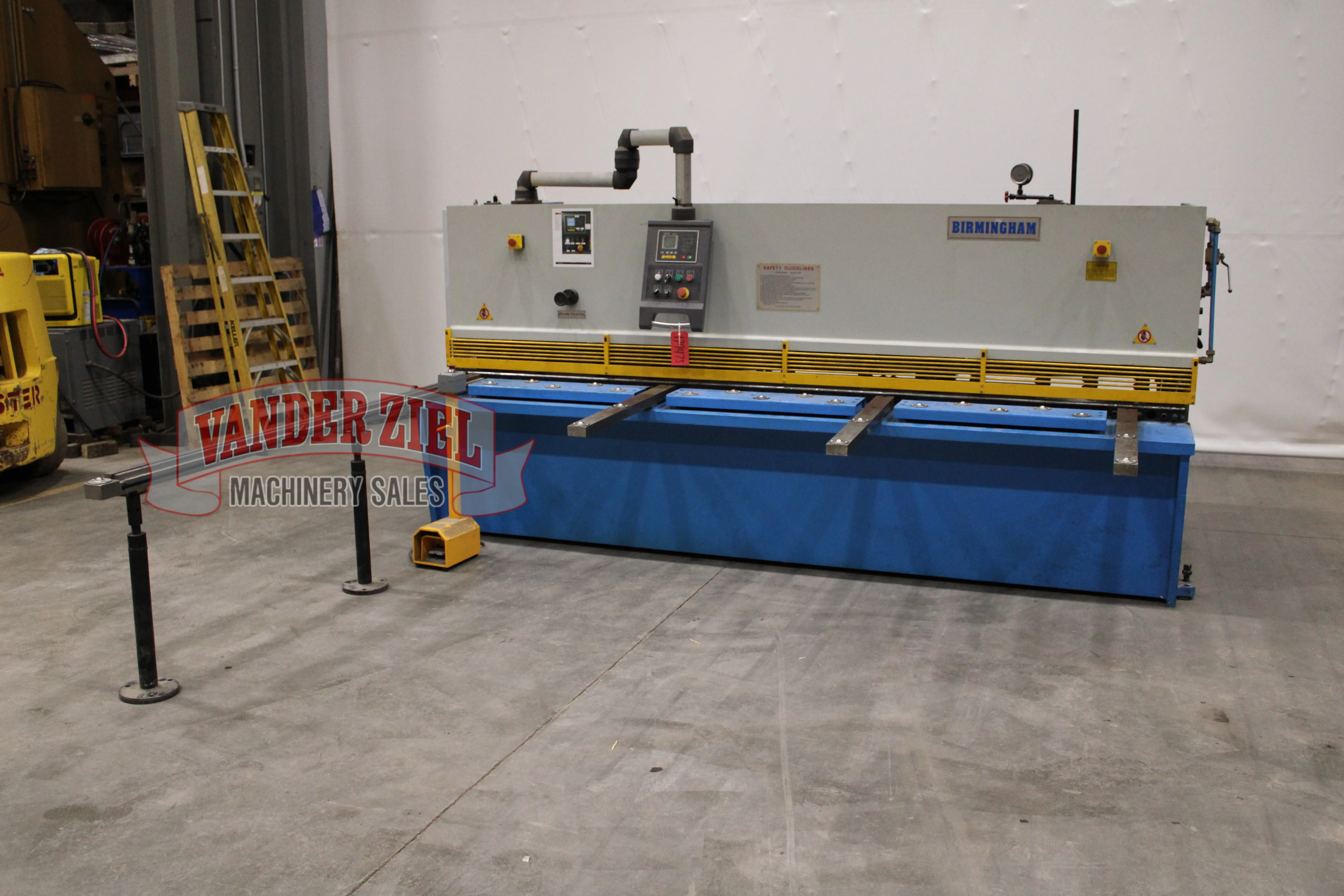 1/4" x 10' Birmingham #H-1035-C, Power Squaring Shear, 24" Backgauge, 10 HP, 2016 - Image 8
