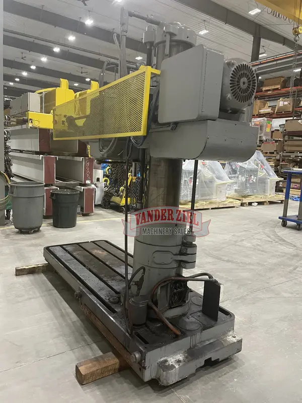 5' - 11" Carlton #1A, Radial Drill, 12" Spindle Travel, 2-1/2" Spindle diameter, #4 MT - Image 5