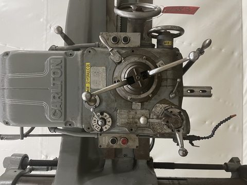 5' - 11" Carlton #1A, Radial Drill, 12" Spindle Travel, 2-1/2" Spindle diameter, #4 MT - Image 9