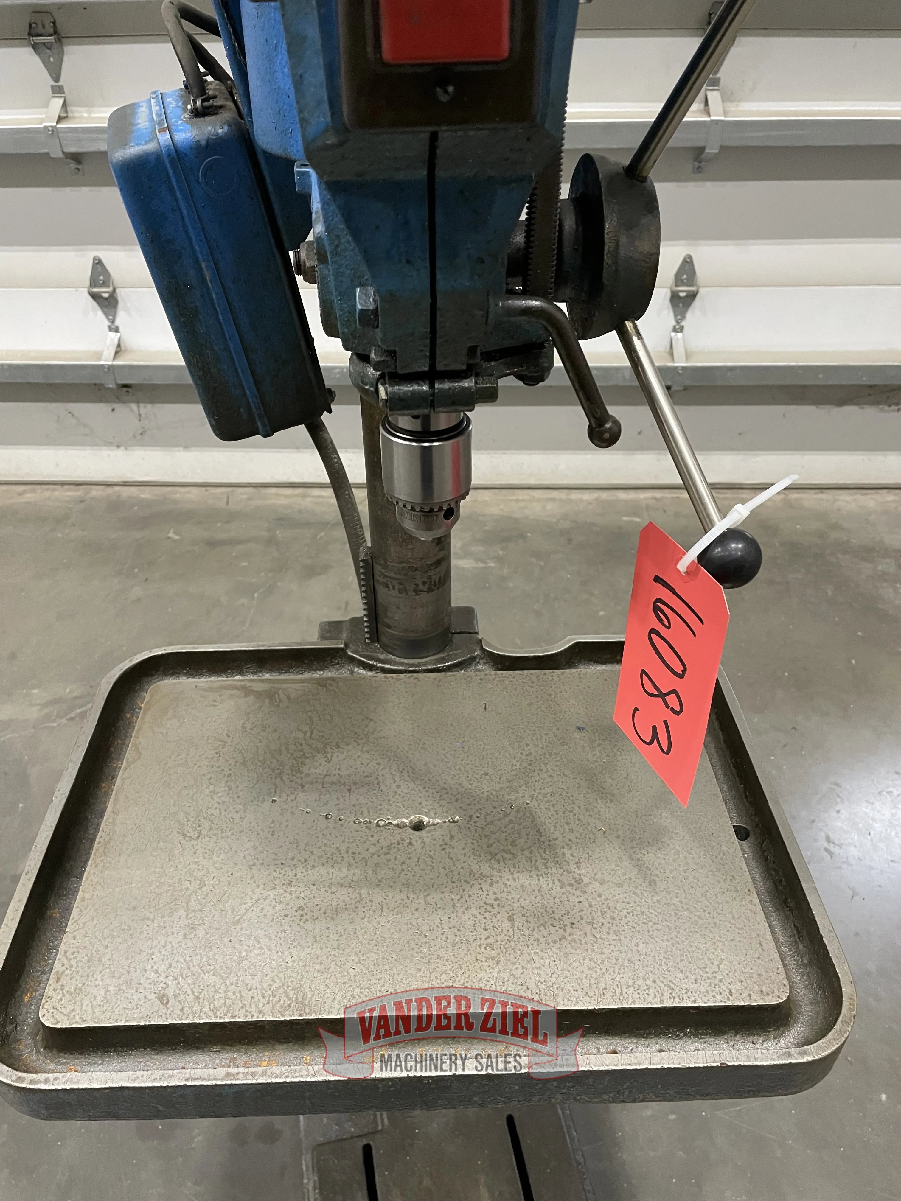 15" Rockwell Delta #15-655, Drill Press, 11" x 14" Table, 425-4700 RPM, 6" Quill Stroke - Image 3