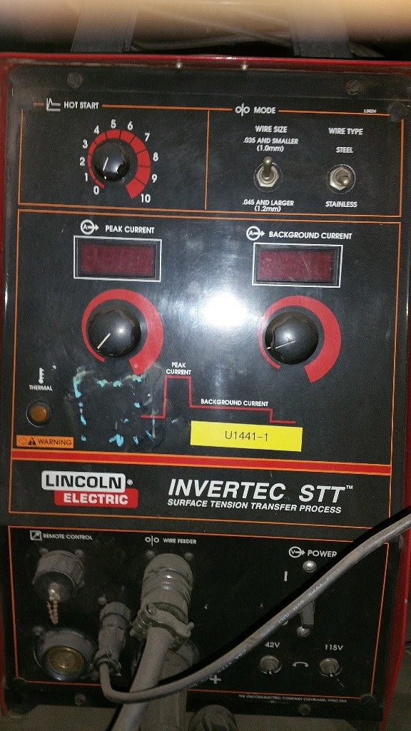 Lincoln #Invertec-STT, Welder with Lincoln LN-742 Feeder, 225 Amps @ 60%, 208/230/460 V. - Image 3