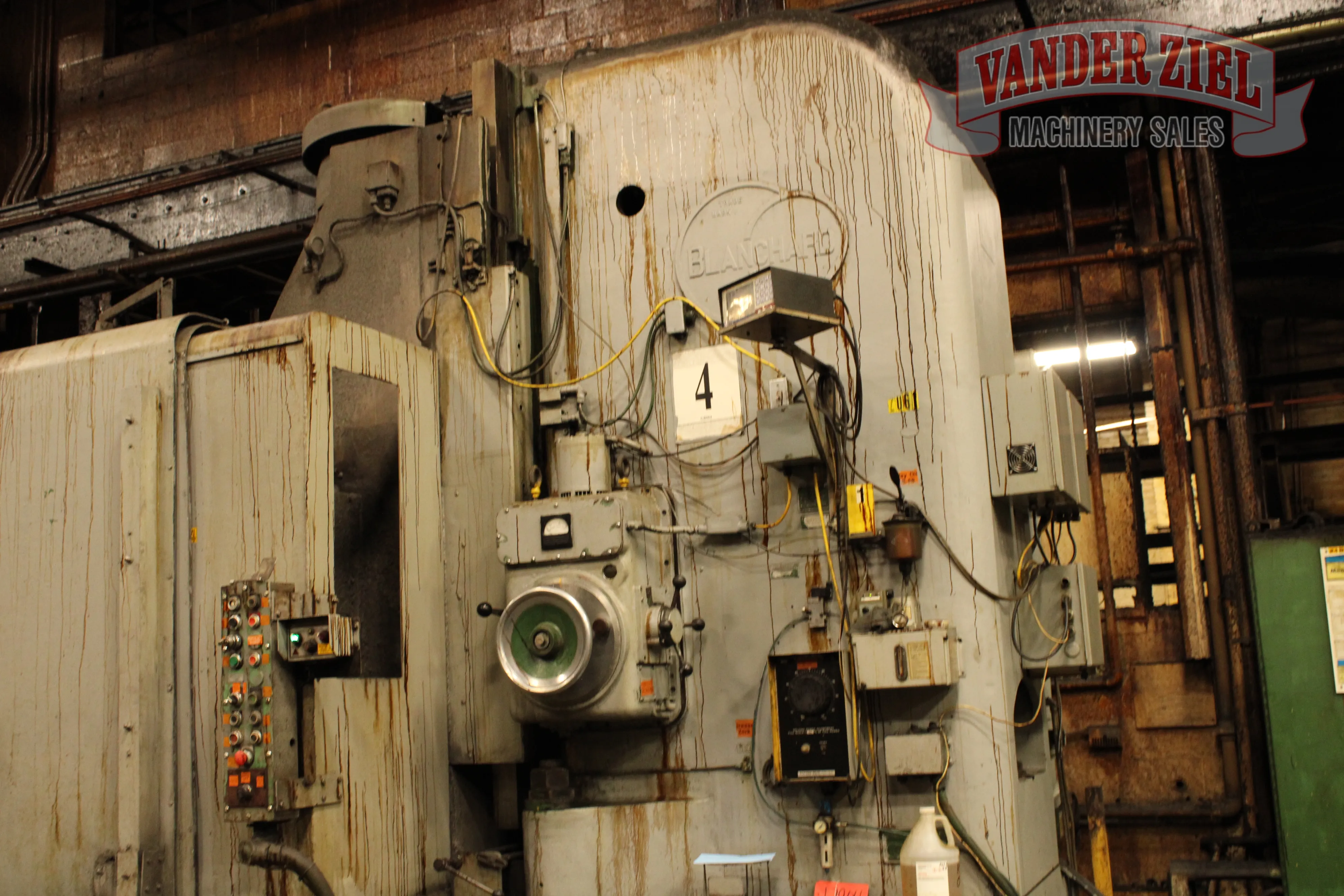 Blanchard #48HD-96, Rotary Surface Grinder, 96" Chuck, 250 HP, 120" Swing, 45" Vertical Range - Image 8