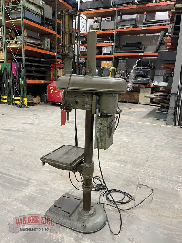 15" Rockwell Delta #124-2783, Drill Press, 12.5" x 17" Table, 1/2 HP, 1725 RPM, 4" Quill Travel - Image 4