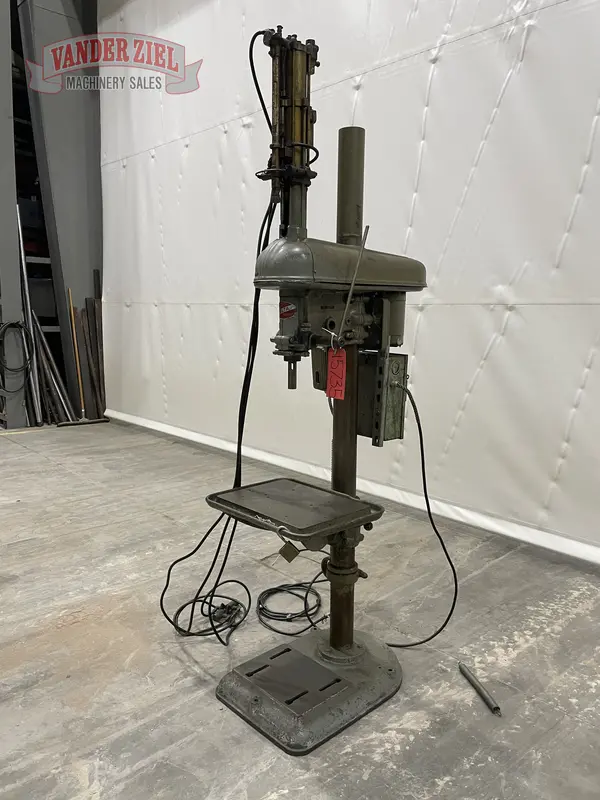15" Rockwell Delta #124-2783, Drill Press, 12.5" x 17" Table, 1/2 HP, 1725 RPM, 4" Quill Travel - Image 5