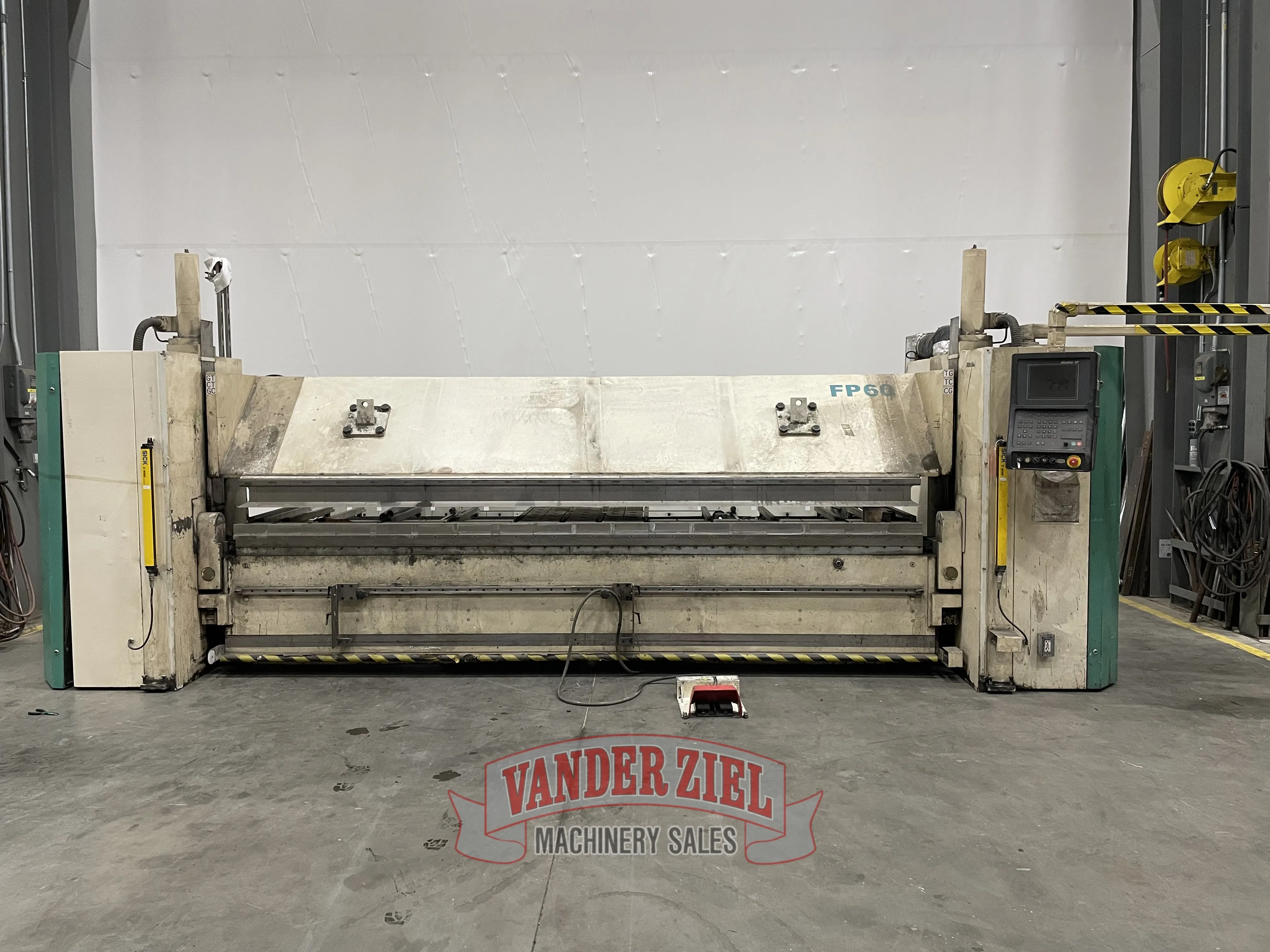 Fasti #FP60-40/4, CNC Folding Machine, 159" Nominal Length, 11/64" Capacity, 15.75" Clamping Beam Stroke - Image 1