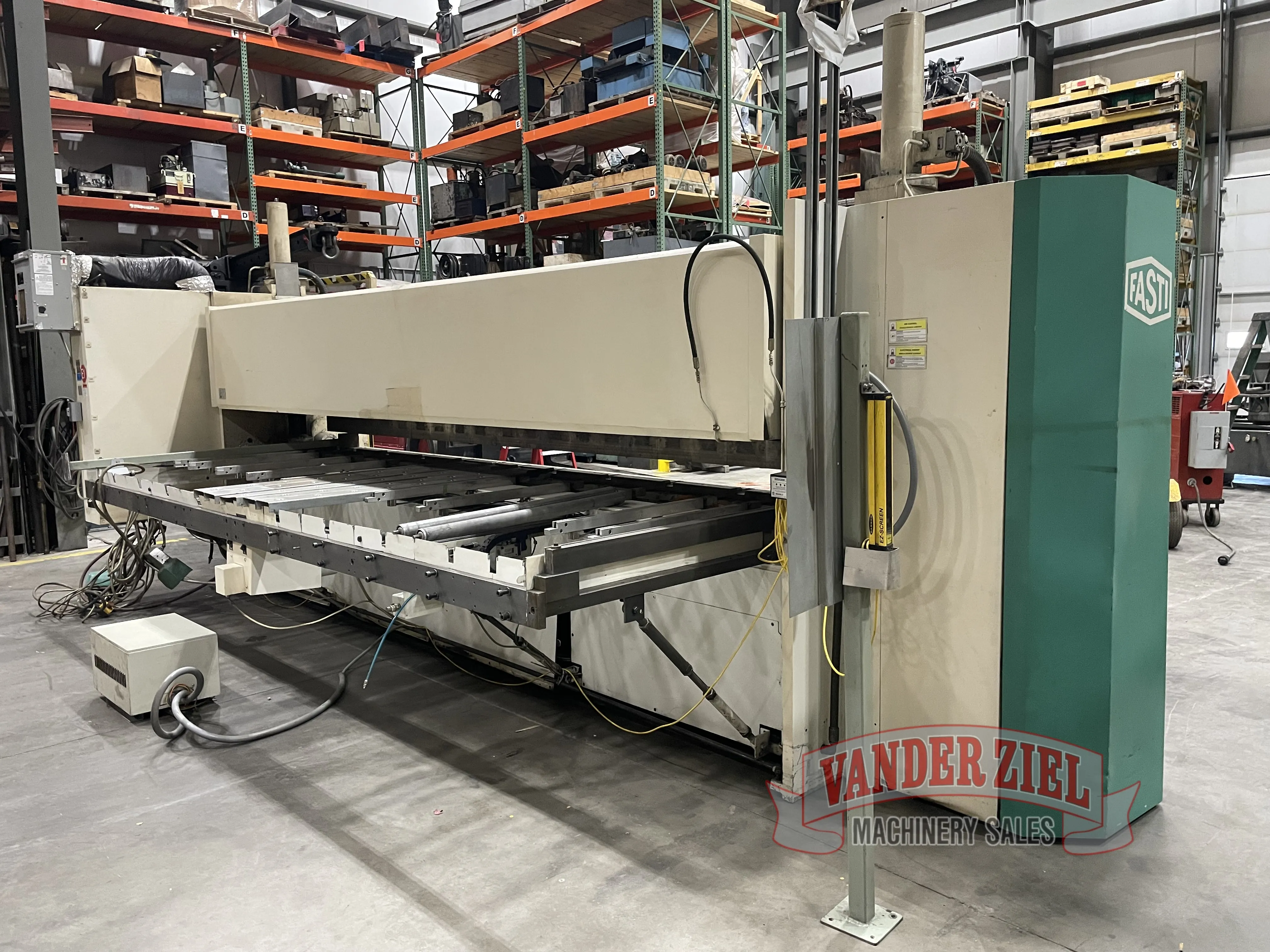 Fasti #FP60-40/4, CNC Folding Machine, 159" Nominal Length, 11/64" Capacity, 15.75" Clamping Beam Stroke - Image 6