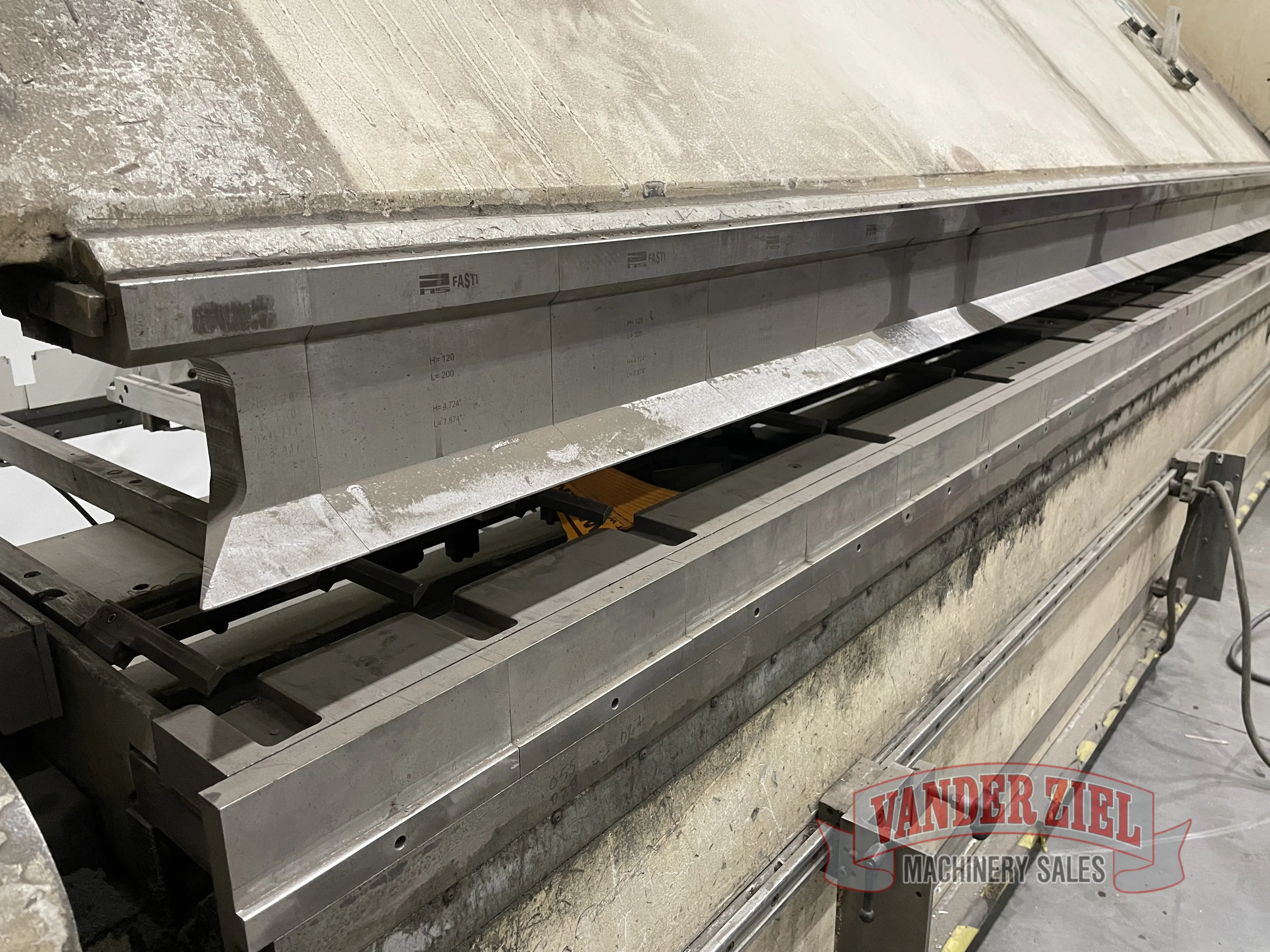 Fasti #FP60-40/4, CNC Folding Machine, 159" Nominal Length, 11/64" Capacity, 15.75" Clamping Beam Stroke - Image 7