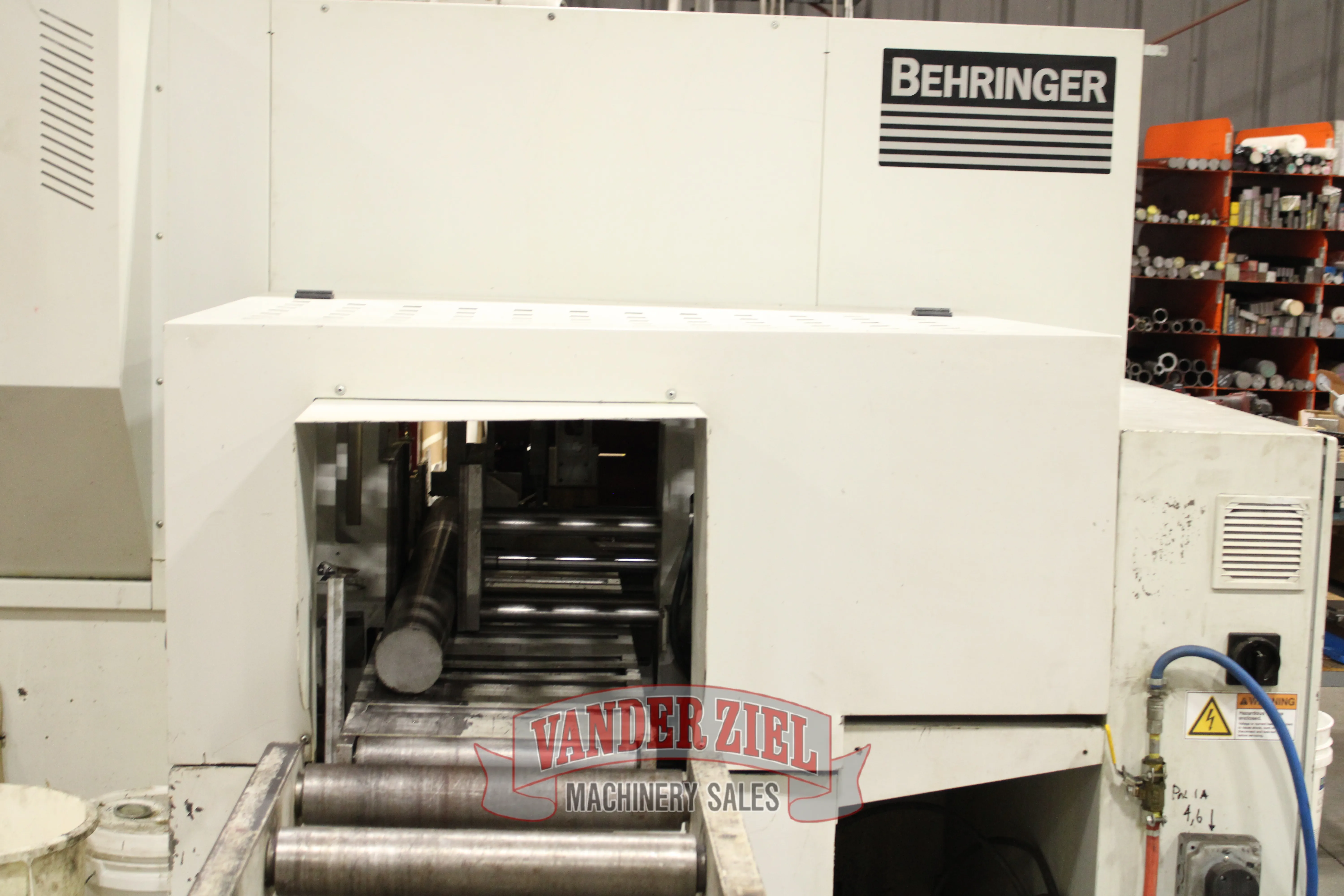 12.6" x 13.8" Behringer #HBE321A-Dynamic, Horizontal Band Saw, 1-1/4" Blade, 50-360 FPM, 5 HP, Servo Feed - Image 2