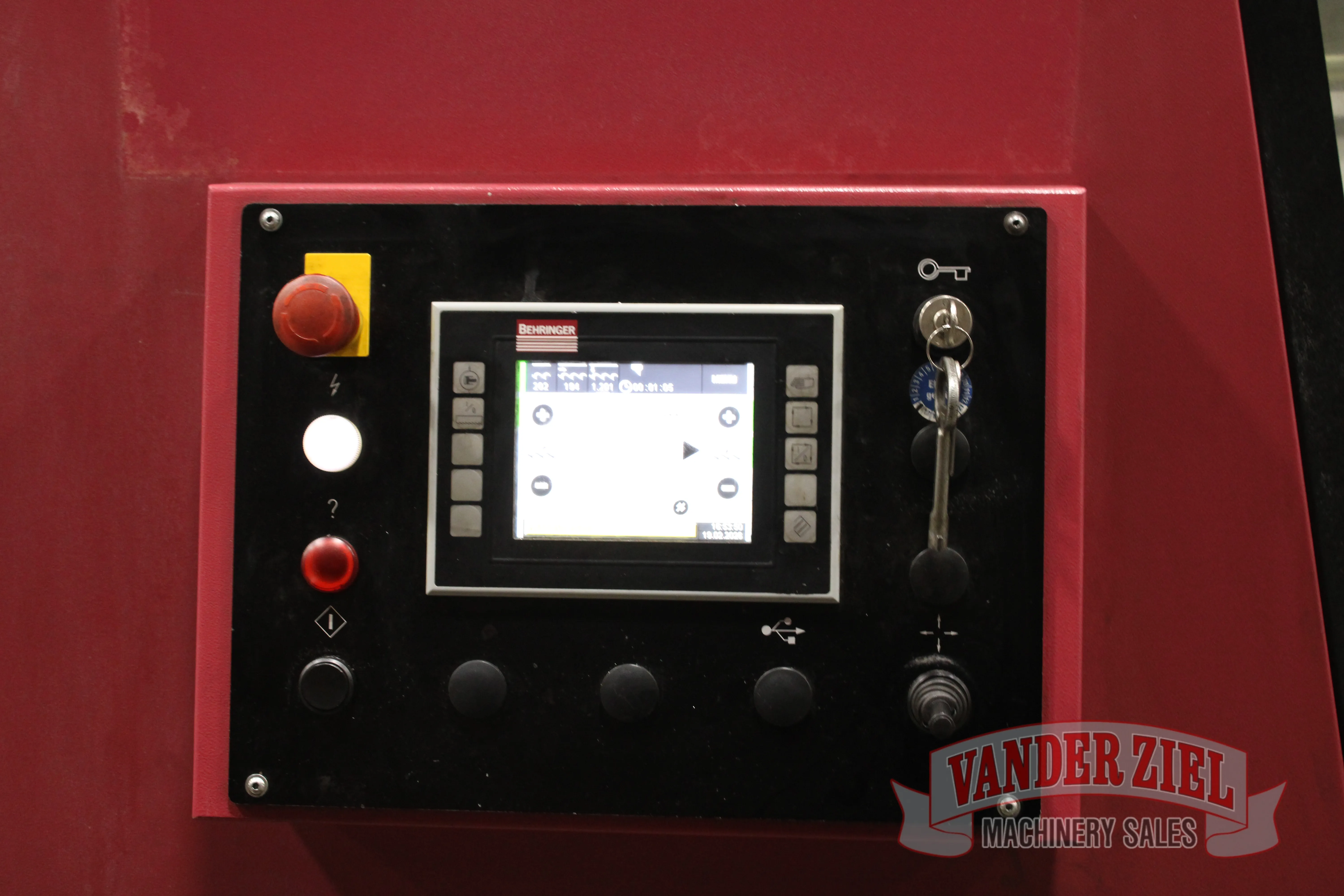 12.6" x 13.8" Behringer #HBE321A-Dynamic, Horizontal Band Saw, 1-1/4" Blade, 50-360 FPM, 5 HP, Servo Feed - Image 5