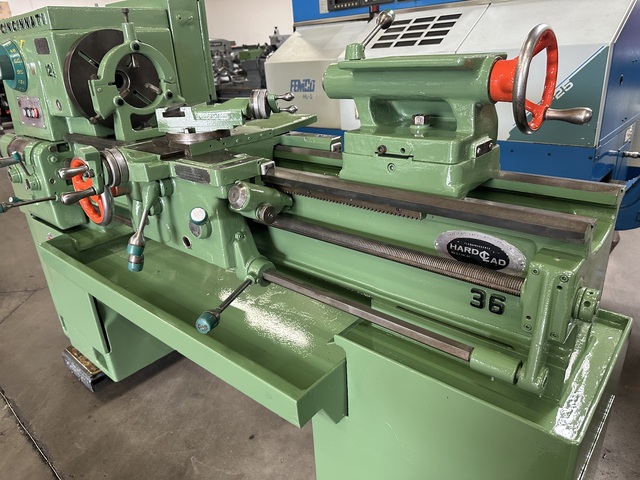 13" x 42" Cincinnati #Hydrashift-12-1/2, Engine Lathe, 35-1200 RPM, 2 HP, 9" swing over cross slide, 1-1/2" - Image 8