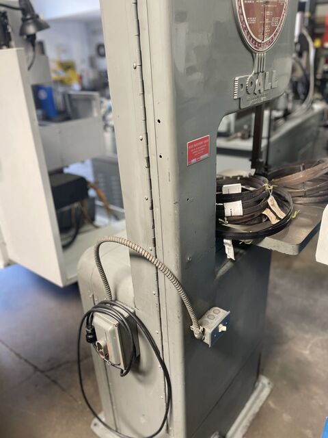 16" x 12" Doall #LHV, Vertical Band Saw, 3/4" x 121.5" blade, 5200 FPM - Image 4