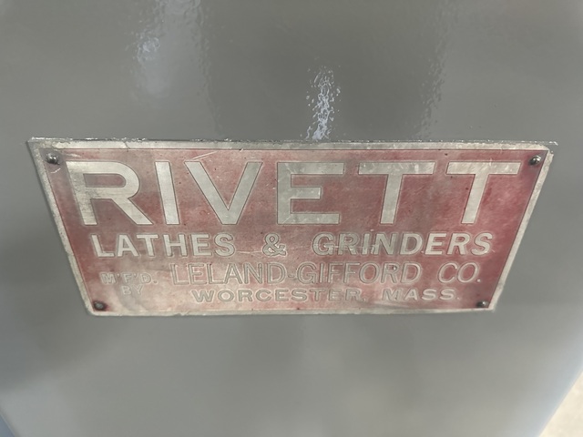 9" x 20" Rivett #957-1303-5C, High Precision Second Operation Lathe, 225-2800 RPM, 0.5 HP, 3/4" bore, 5C - Image 5