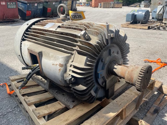 300 HP 1800 RPM Teco Westinghouse, Frame 449T, TEFC BB, 460 Volts - Image 1