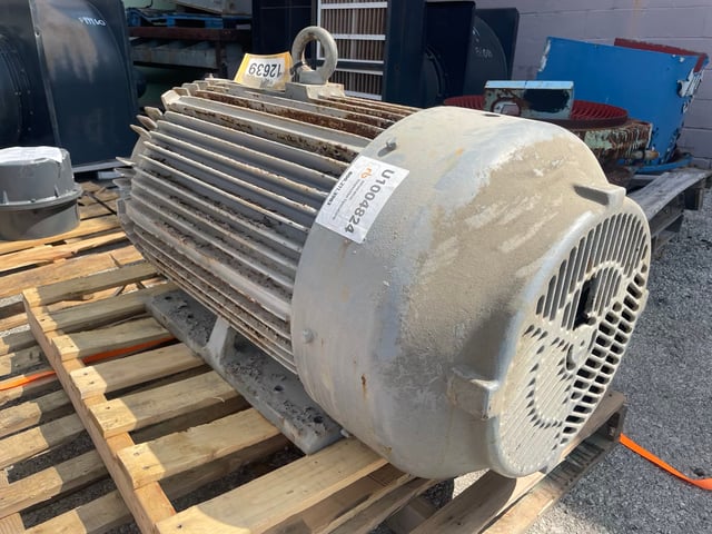 300 HP 1800 RPM Teco Westinghouse, Frame 449T, TEFC BB, 460 Volts - Image 2
