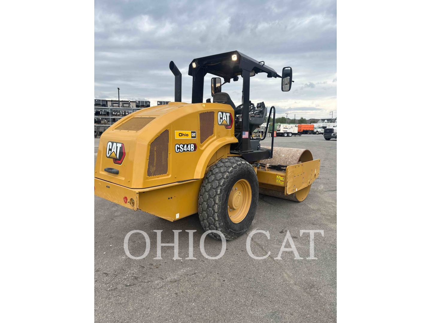 Caterpillar CS44B, Combination Roller, 2871 hours, S/N: CS300442, 2017 - Image 3